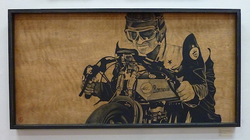 Motorcycles + Art - Allison Lear Painting - 72