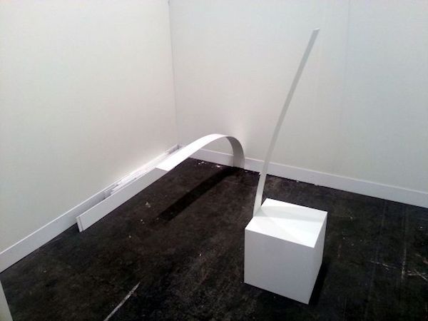 Installation by Fernanda Gomes at Alison Jacques Gallery