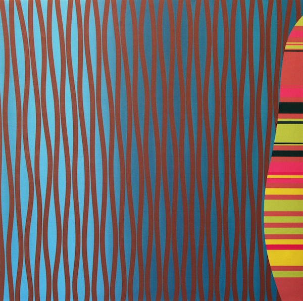 Underlying Structure Two, 2012. Acrylic on Canvas. 30 x 30 in 