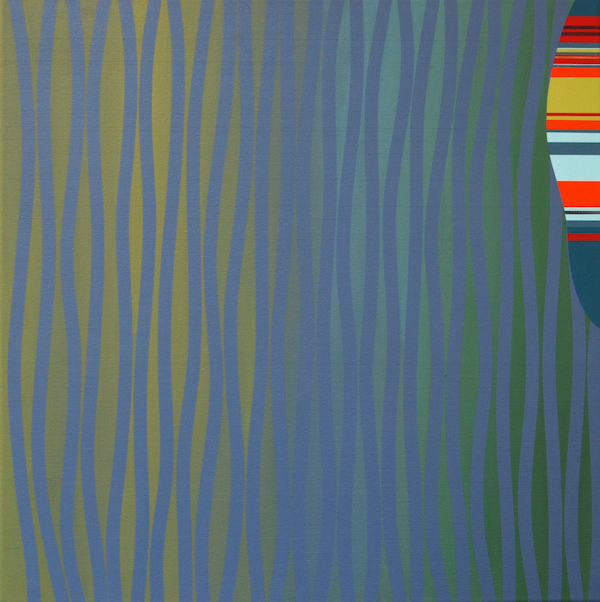 Underlying Structure, 2012. Acrylic on Canvas. 30 x 30 in 