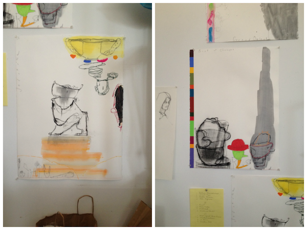 Two Studies on Paper