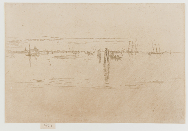 Long Lagoon, 1879-80, etching and drypoint on paper. Courtesy of the Freer Gallery of Art.
