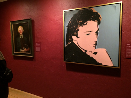 Andy Warhol, 1976 and Andy Warhol, Andrew Wyeth, 1976