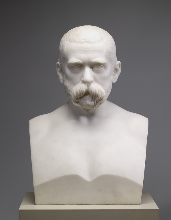 Bust of William Walters by Henry Rinehart