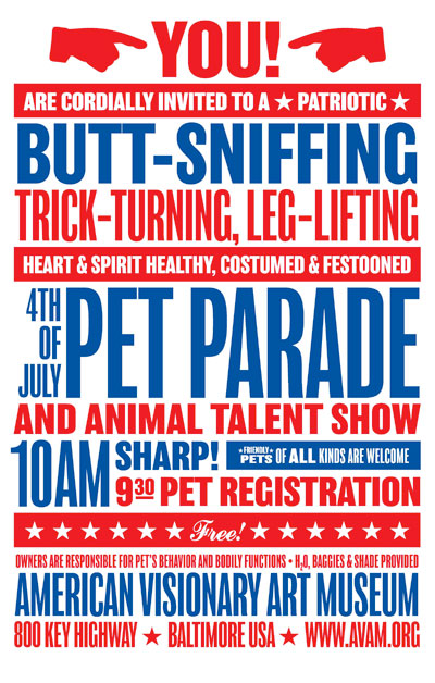 AVAM-Pet-Parade-Poster