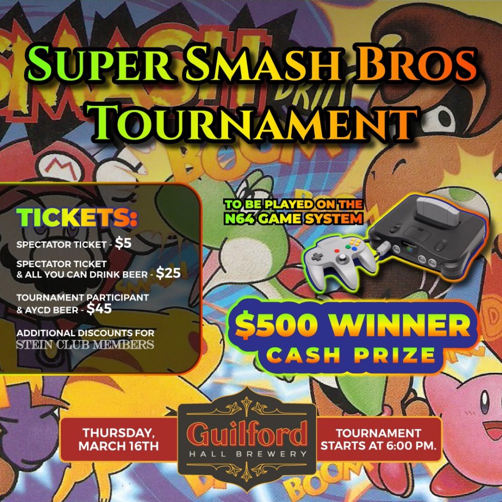 Super Smash Brothers Tournament - BmoreArt