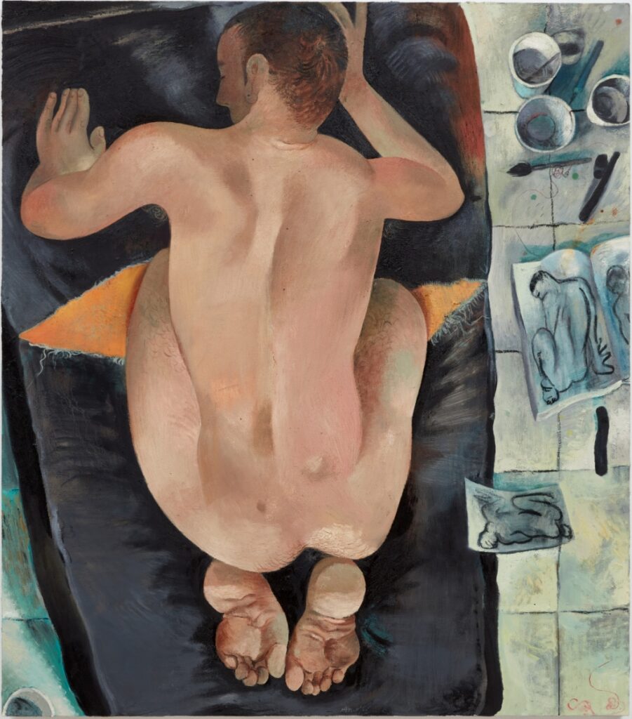 Louis Fratino, "Studio nude," 2025. Courtesy of the artist and Sikkema Malloy Jenkins, New York. © Louis Fratino
