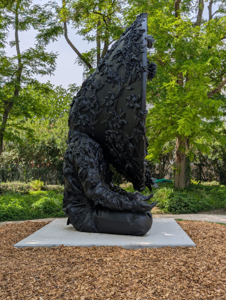 "Amalgam (Meditation)," 2025, bronze